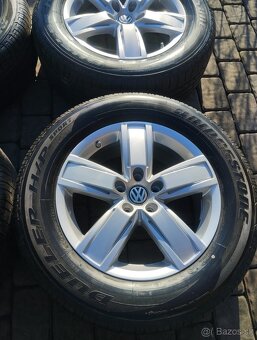 ALU KOLESÁ VW TOUAREG 5X120 R18 SADA LÉTO - 6