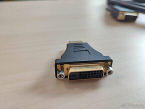 Sada 4 káblov pre displeje (DVI , VGA, HDMI) + redukcia - 6