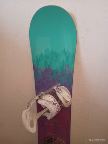 nadherny damsky snowboard BURTON dlzka 149 cm - 6