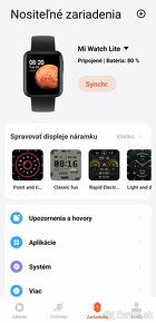 XIAOMI MI WATCH LITE / Smart hodinky s GPS. - 6