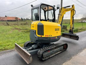 Bagr Wacker Neuson 38Z3 vds, hyd.svahovka+podkopy, 4,5t - 6