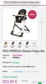 Detska stolicka Peg Perego Siesta Follow Me - 6