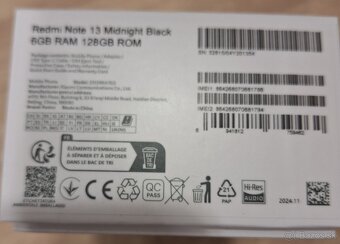 Xiaomi Redmi Note 13 6/128GB, nový - 6