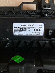 Ovládací panel klimatizácie Audi Q5 - 6