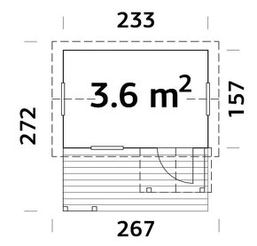 Detský záhradný domček Otto - 6