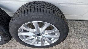 Zimné Alu na Mazdu 225/55 R17, 5x114,3, Continental - 6