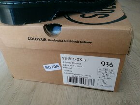 Boty NPS Solovair Derby boots 8 eyes - Made in England - 6