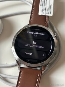 Huawei watch GT 4 46mm, Strieborné-koža - 6