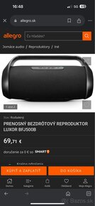 Prenosný Bluetooth Reproduktor Luxor BFJ500B - 6