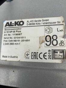 Al-ko kosačka 4in1 briggs and stratton - 6