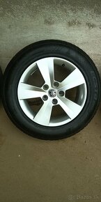 16"disky+pneu KUMHO minimalne  jazdene - 6