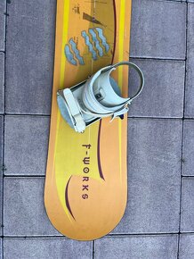 Snowboard F2 145 cm aj s viazanim - 6