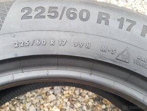 225/60 r17 zimné pneumatiky 2ks Continental - 6