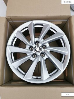 Nové Ronal 7,5X18 ET40 5X112 Škoda Alu disky R18 1247 - 6