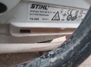 Rezacka rucna pila Stihl ts 800 - 6