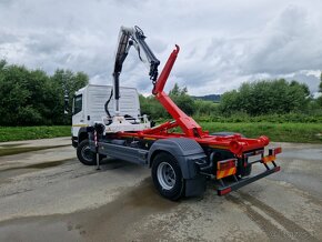 Mercedes Atego 1618 nosič kontajnerov s hydraulickou rukou - 6