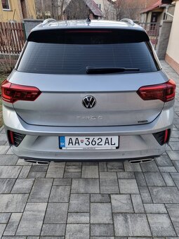 Predám VW T-ROC  R-Line 2.0 TSI 4MOTION 140 kW, 190 PS - 6