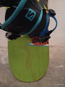 125 cm detsky snowboard SALOMON JUNIOR s viazanim - 6