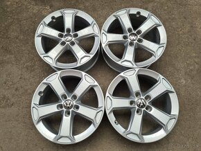 5x112 r17 ET45 x 7J elektróny VW, ŠKODA, SEAT, AUDI - 6