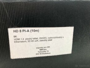 Predám 10 m HDMI kábel DA VINCI HD-8 PI-A. - 6