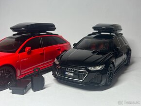 Audi RS6 Avant 1:24 - čierna alebo červená metalíza - 6