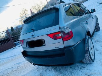 Predám BMW X3 vo výbornom stave. Motor 3.0d 150kw s automati - 6