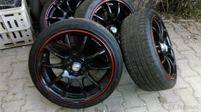 5x112 5x100 r17 ADVAN RACING dvojrozteč - 6