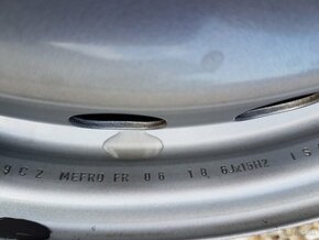 5x108 r15 plechové disky Renault Kangoo, Mercedes Citan - 6