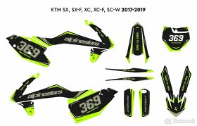 Polep KTM  EXC-F, EXC, SX, SXW - 6