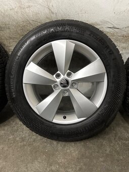 Zimná sada 5x112 R17 , 215/65/17 Škoda Nanuq - Kodiaq Tiguan - 6