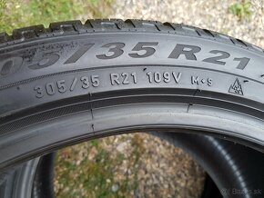 305/35 r21 zimné pneumatiky 2ks Pirelli DOT2018 - 6