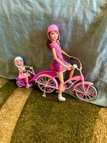 Dvojbicykel + barbie sestry PC 31,40 - 6