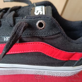 Nové Vans Faulkner black/red Skate tenisky 44 - 6