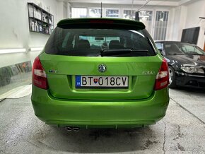 Škoda Fabia RS zelená metalíza 1.4 TSI 132kw 2012 nová STK - 6