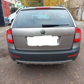 Skoda Octavia SCOUT facelift 2.0 TDI 4x4 r.v.2012 top stav - 6