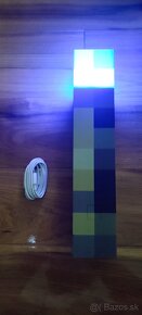 Minecraft Torch dekoratívna lampa - 6