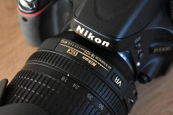 Nikon d5100 s VR objektivom 18 - 105 AF nafotene iba 5tisic - 6