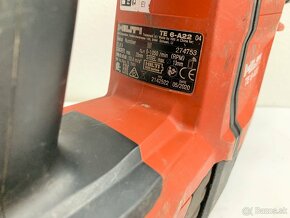 Hilti TE 6 A22 aku vŕtacie kladivo - 6