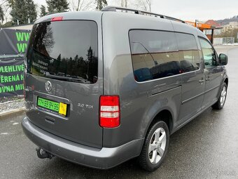 ► VW CADDY MAXI 2,0 TDI - 103 KW, 7 MÍST, PARK. SENZORY ◄ - 6