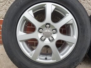 R17 Originál alu disky na Audi Q5, 5x112 - 6