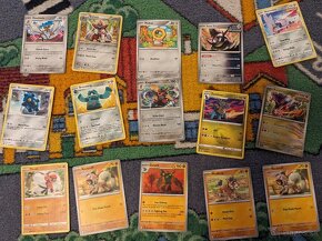 Predam pokemon karty 121 ks, 8 holo a 1 karta V - 6