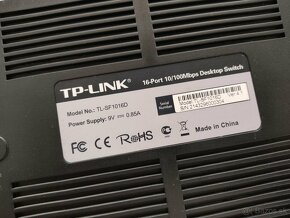 Switch TPLINK TL-SF1016D 16 port 10/100Mbs - 6