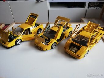 1:18 FERRARI TESTAROSSA, BUGATTI EB110 , LAMBORGHINI DIABLO - 6