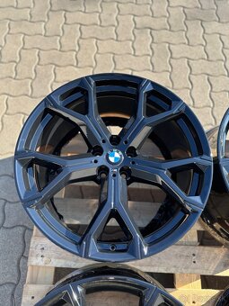 ✅ BMW originálna sada diskov r21 X5 G05 X6 G06 741M Black ✅ - 6