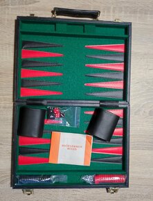 BACKGAMMON deluxe stolová hra - 6