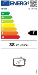 televízor Sencor SLE 40F18TCS - 6