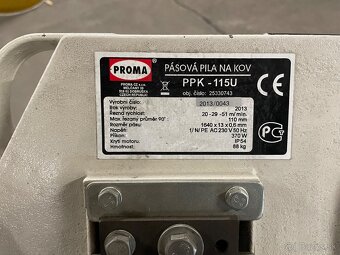 Pásová pila Proma PPK-115U - 6