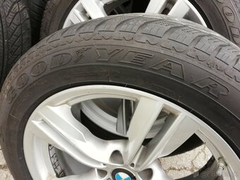 Alu disky 5x120 R19 na BMW X5 X6 zimné pneumatiky 255/50 r19 - 6