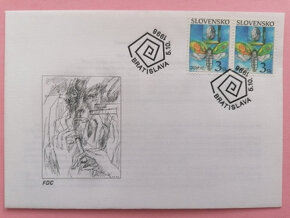 Predam obalky 50ks FDC Slovensko - 6