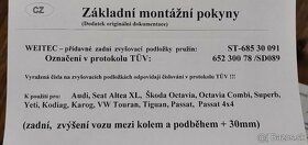 Nove podlozky na zvysenie VW Passat B8 - 6